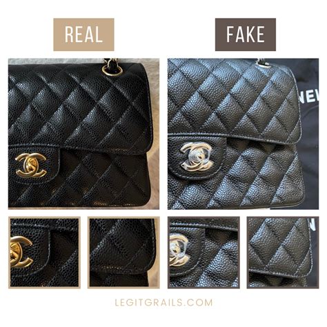 chanel caviar bag fake